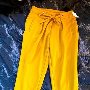 Adorable mustard yellow Anne Klein business pants